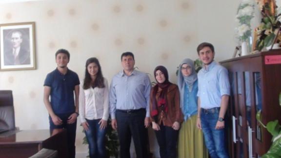 Antalya- Döşemealtı Erünal Sosyal Bilimler Lisesi Öğrencileri İlçe Milli Eğitim Müdürlüğümüzü Ziyaret Ettler