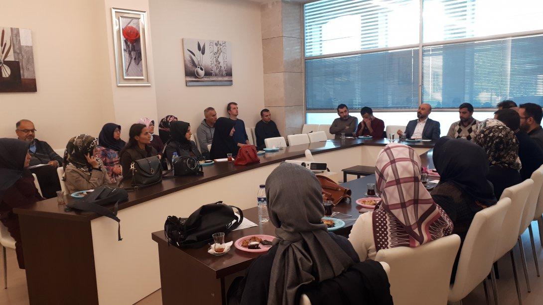 DÖGEP 2019 Kasım Ayı Toplantısı İlçemiz Şehit Volkan Canöz Anadolu İmam Hatip Lisesinde Yapıldı.