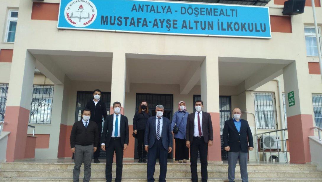 İlçe Milli Eğitim Müdürümüz Süleyman GÖKÇEN Mustafa Ayşe Altun İlkokulunu Ziyaret Etti.