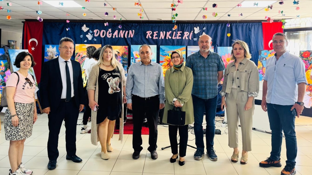 DOĞANIN RENKLERİ KONULU YIL SONU SERGİSİ